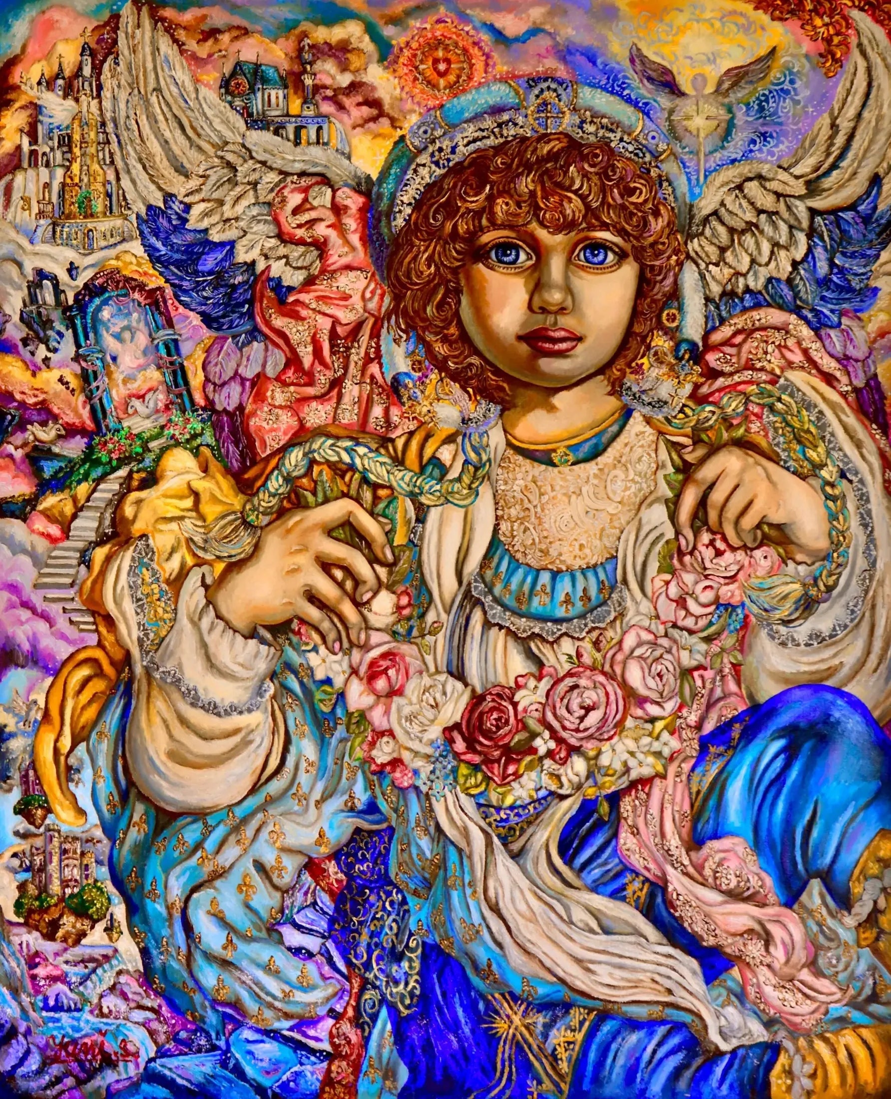 Angel Abel - Yumi Sugai image 1 copie de tableau peinte à la main