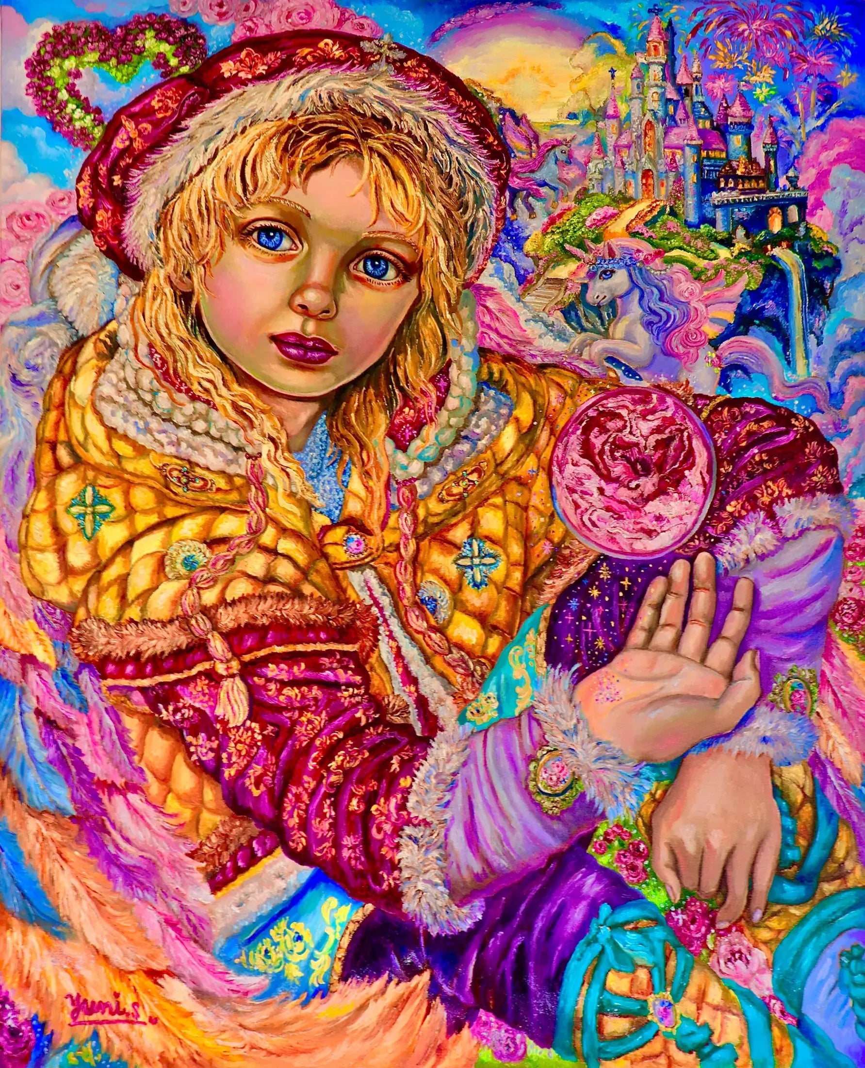 Angel Ieiaiel - Yumi Sugai image 1 copie de tableau peinte à la main