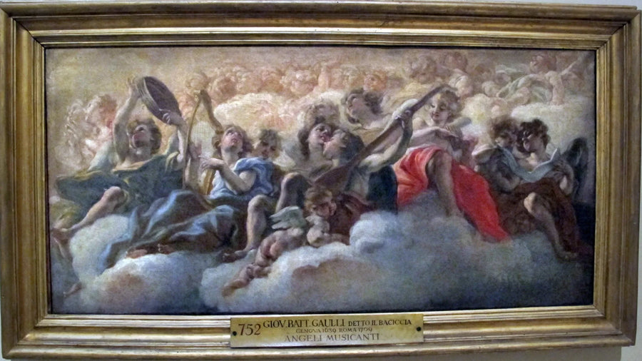 Angeli musicanti - Giovanni Battista Gaulli
