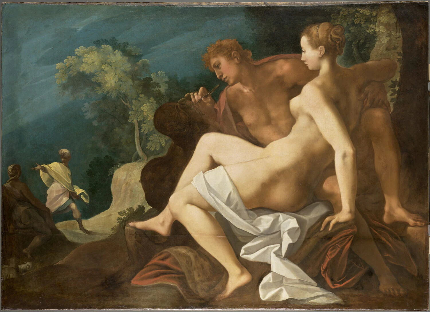 Angélique et Médor - Toussaint Dubreuil