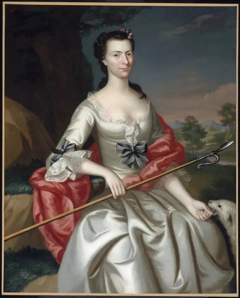 Ann Tyng (Mme Thomas Smelt) - John Singleton Copley image 1 reproduction artisanale de tableau