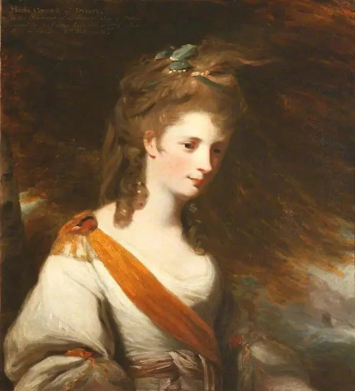 Anna Maria Lewis, comtesse de Dysart (1745-1804) dans le rôle de Miranda (d'après Reynolds) - John Constable image 1 tableau peint à l’huile sur toile