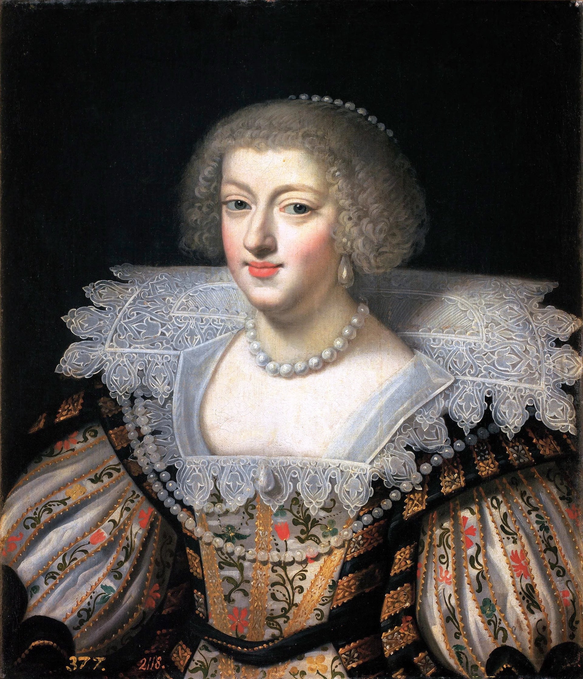 Anne d'Autriche, reine de France - Artiste inconnu
