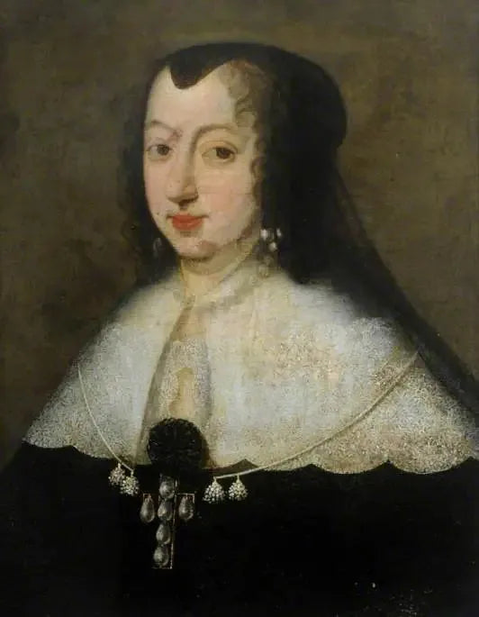 Anne d'Autriche (1601–1666) - Philippe de Champaigne image 1 copie peinte à la main à l’huile