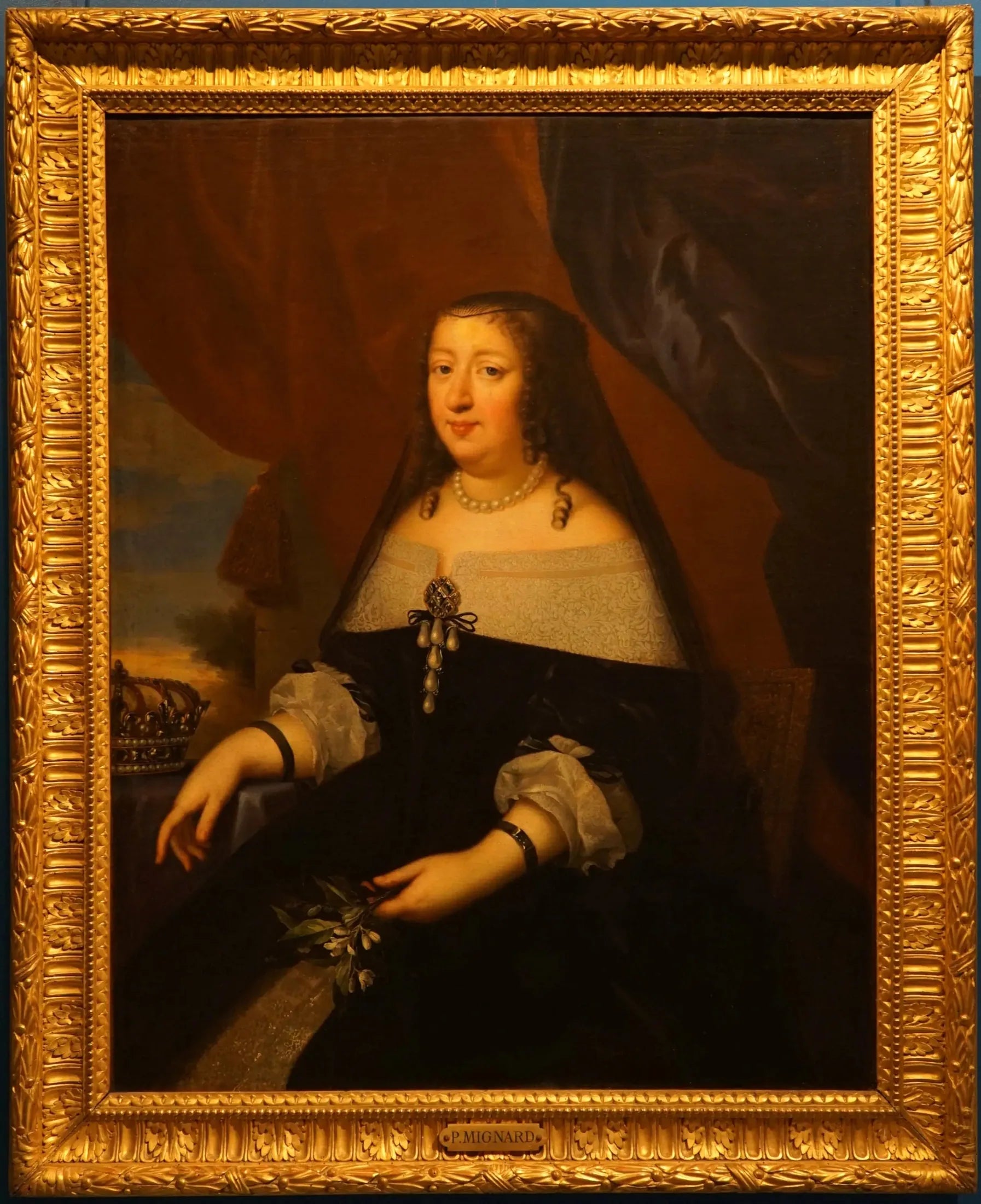 Anne d'Autriche - Jean Nocret image 1 tableau peint à l’huile sur toile