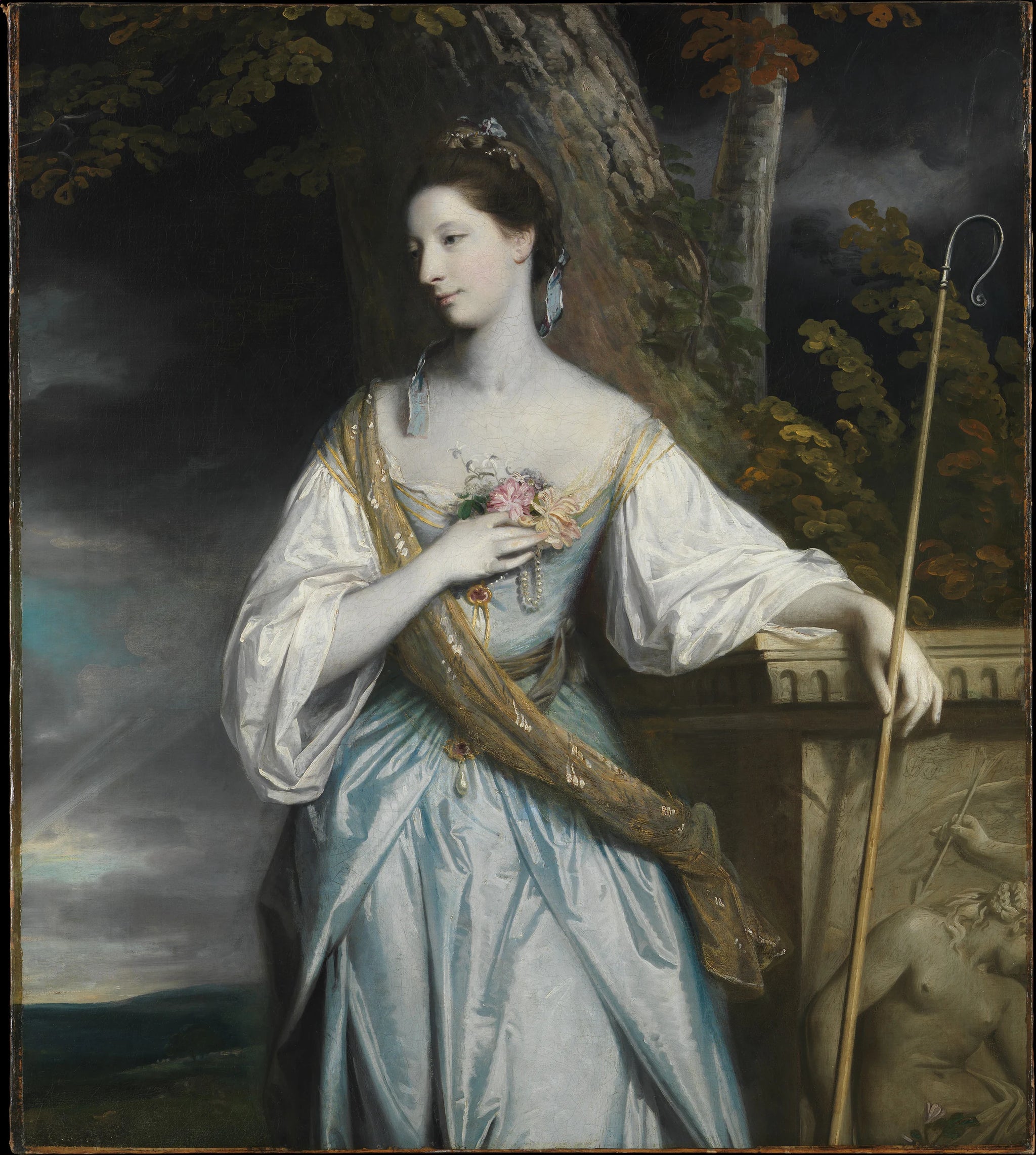 Anne Dashwood (1743-1830), plus tard comtesse de Galloway - Sir Joshua Reynolds
