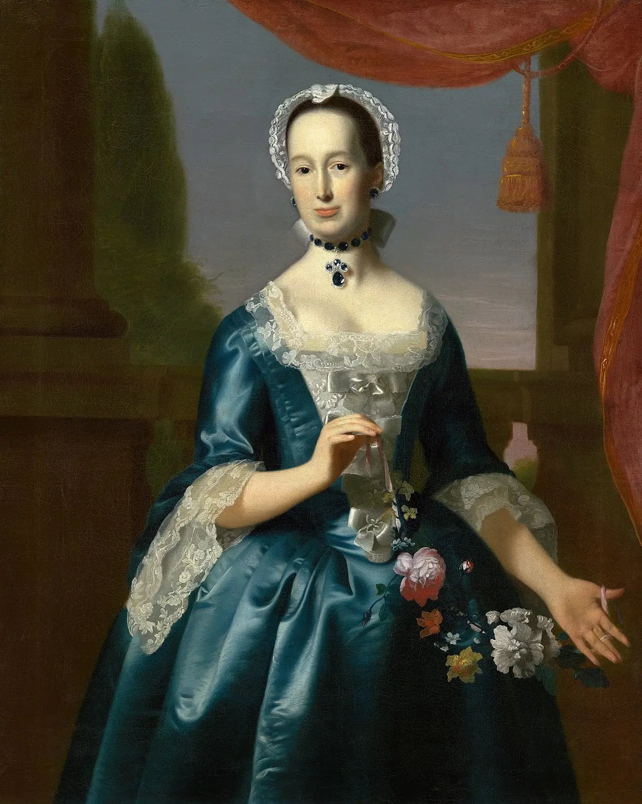 Anne Fairchild Bowler (Mme Metcalf Bowler) - John Singleton Copley image 1 copie peinte à la main à l’huile