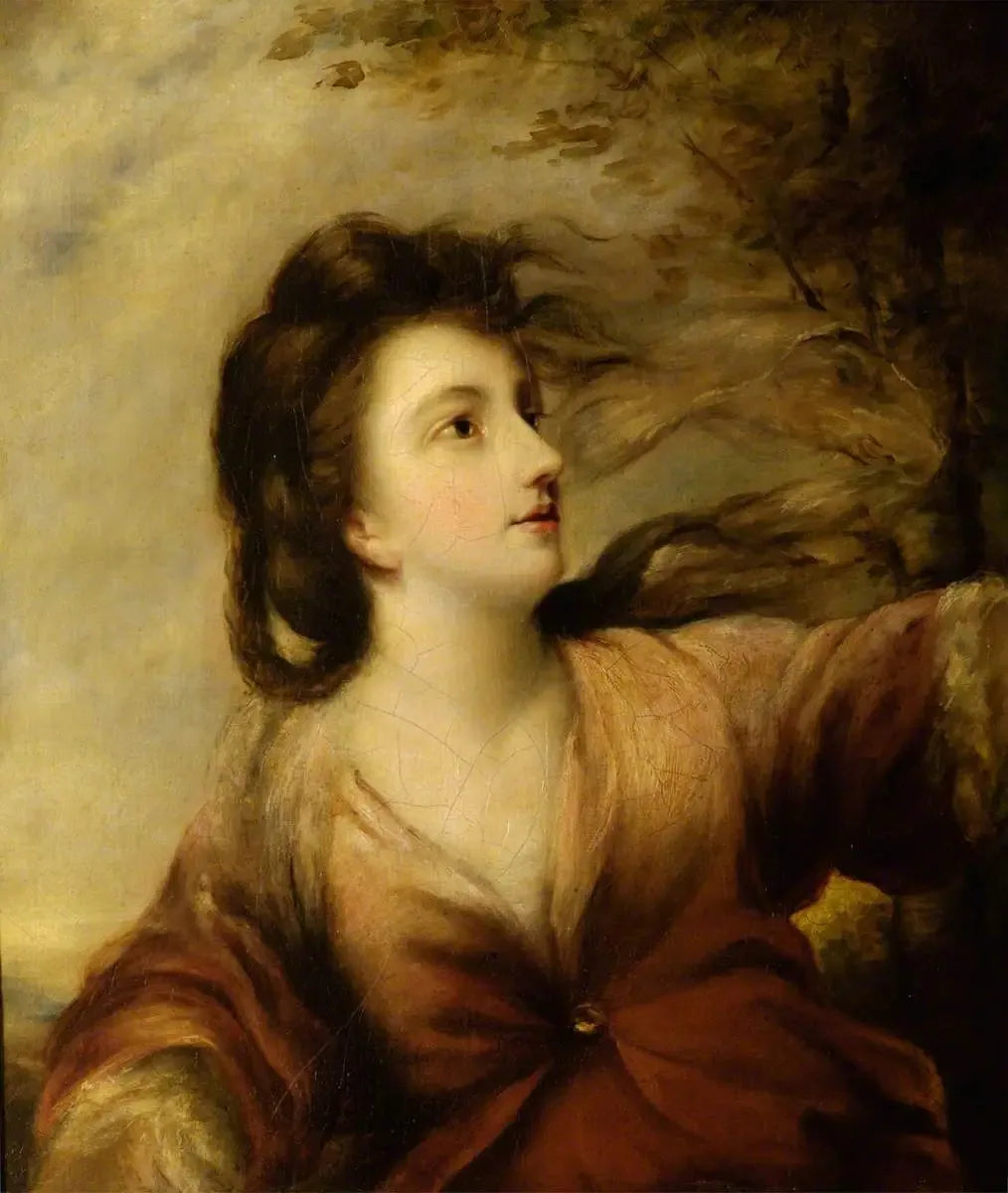 Anne, marquise Townshend - Joshua Reynolds image 1 reproduction d’œuvre d’art à l’huile