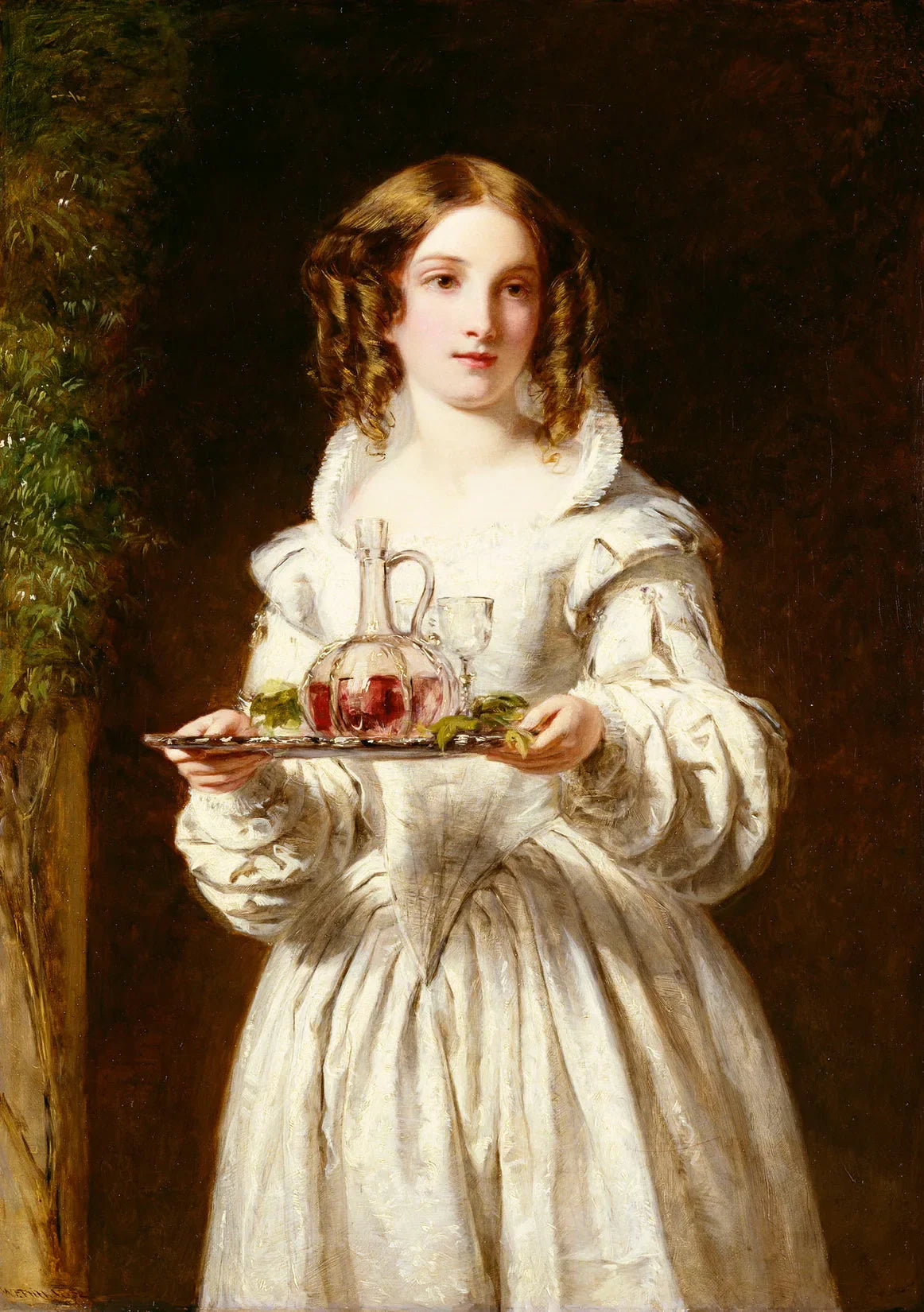 Anne Page - William Powell Frith image 1 tableau peint à l’huile sur toile
