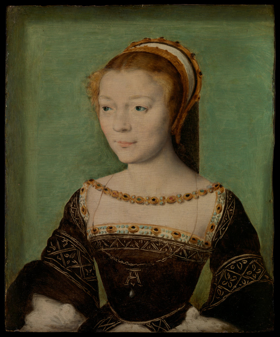 Anne de Pisseleu (1508-1576), duchesse d'Étampes - Corneille de Lyon