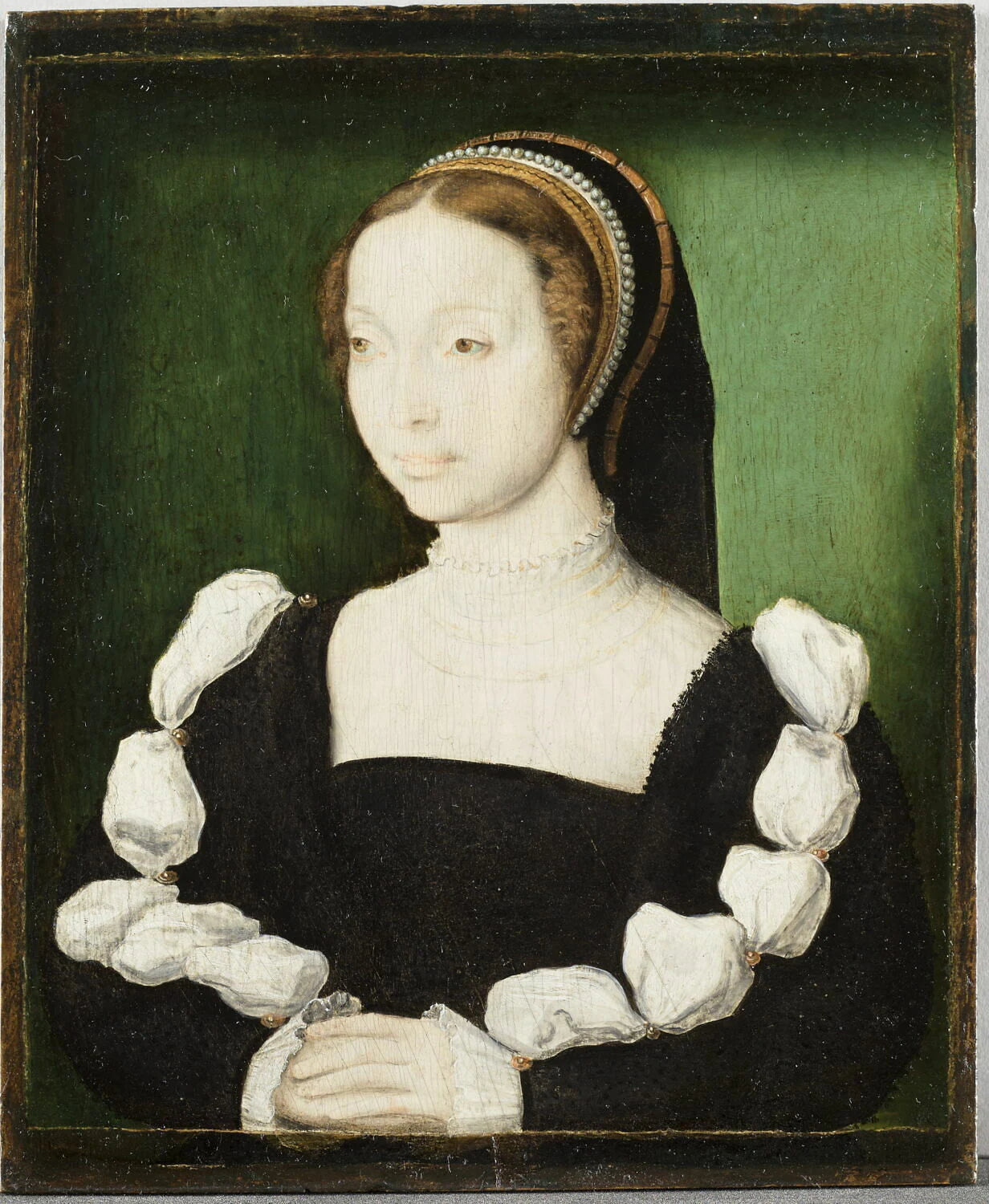 Anne Stuart, dit autrefois Portrait présumé d'Anne de La Queille, ou encore : Portrait de Jacqueline de Rohan-Gyé - Corneille de Lyon