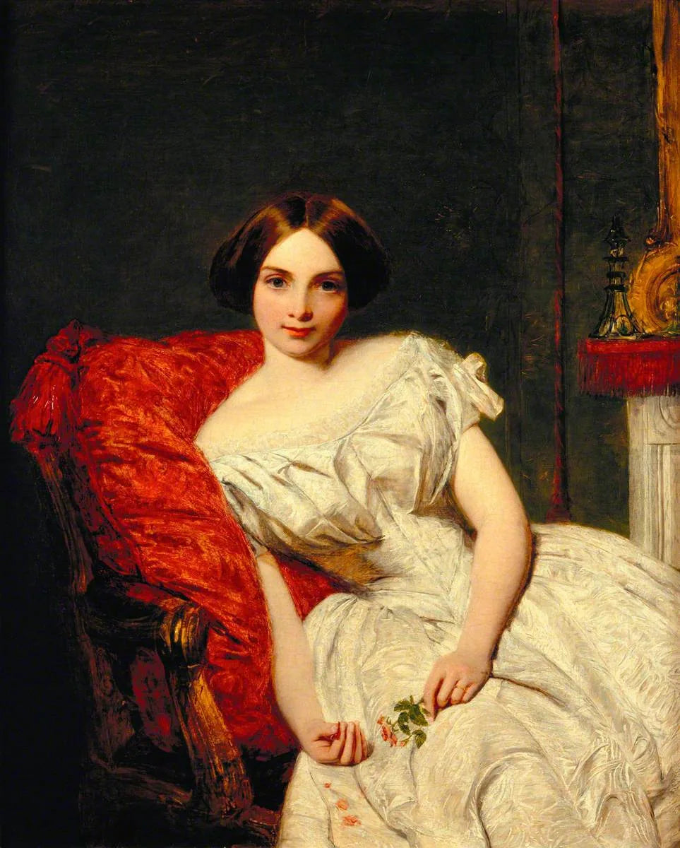 Annie Gambart (1835–1870) - William Powell Frith image 1 reproduction d’œuvre d’art à l’huile