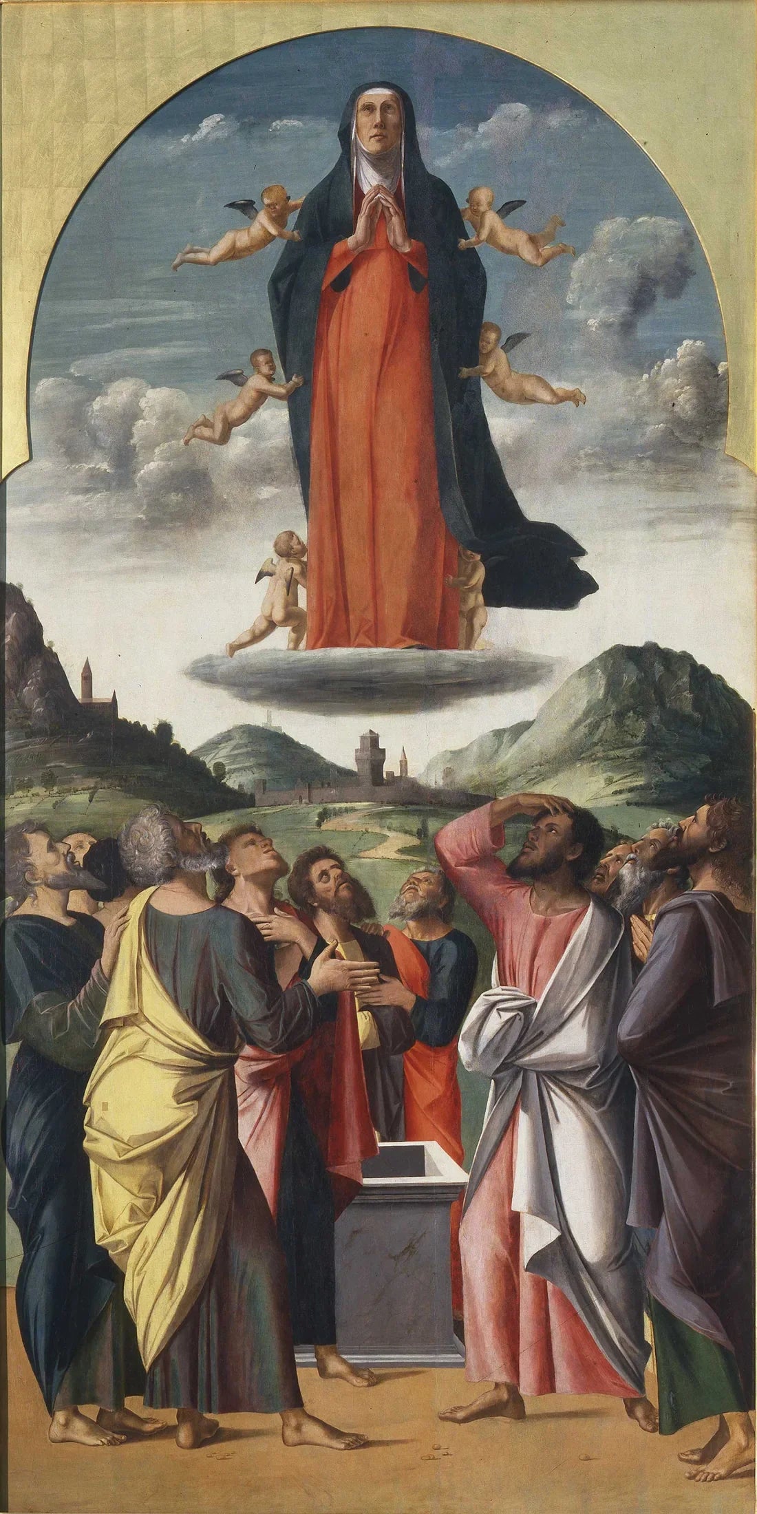 Annonciation - Alvise Vivarini image 1 reproduction de peinture à l’huile