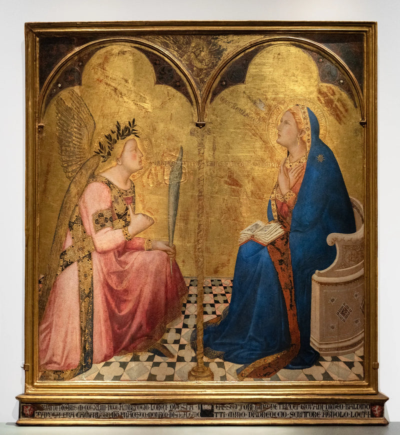 Annonciation - Ambrogio Lorenzetti