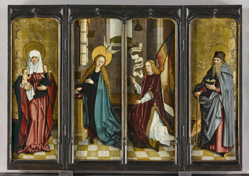 L'Annonciation - Bartholomaus Zeitblom