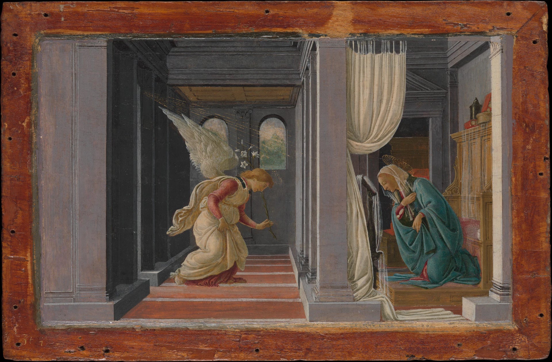 L’Annonciation - Botticelli (Alessandro di Mariano Filipepi)
