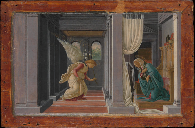 L’Annonciation - Botticelli (Alessandro di Mariano Filipepi)