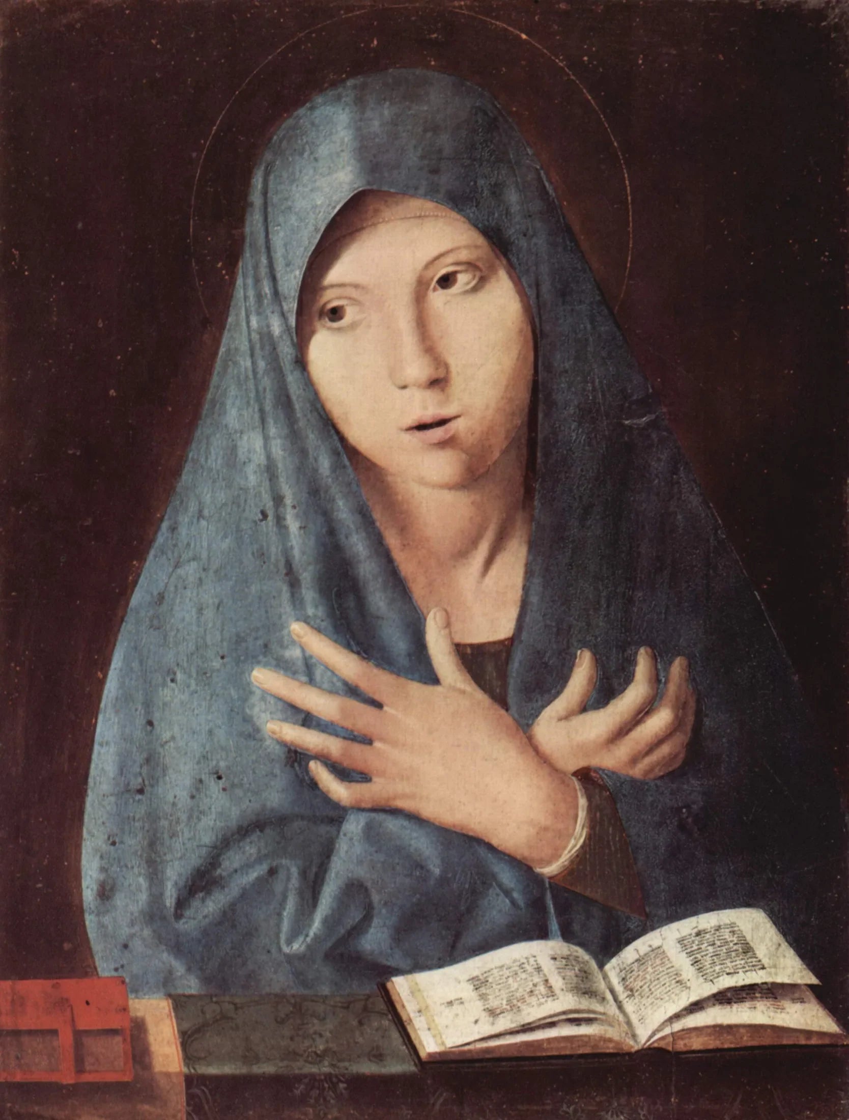 Annonciation de la Vierge - Antonello de Messine image 1 reproduction de peinture à l’huile
