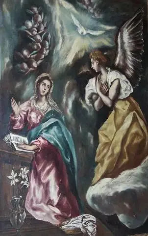 Annonciation - El Greco image 1 reproduction d’œuvre d’art à l’huile