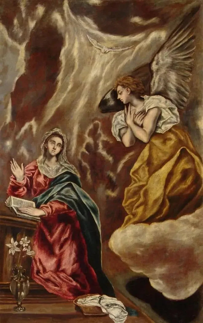 Annonciation - El Greco image 1 tableau peint à l’huile sur toile