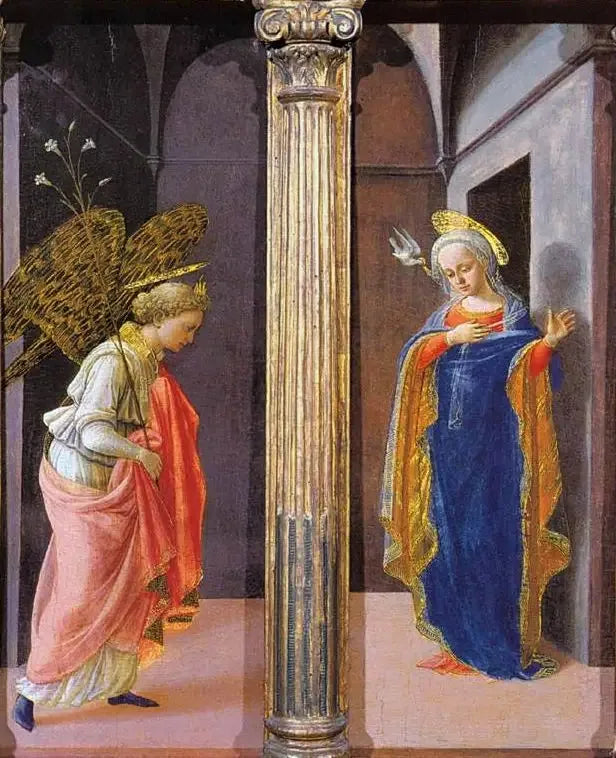 Annonciation - Fra Filippo Lippi image 1 reproduction d’œuvre d’art à l’huile