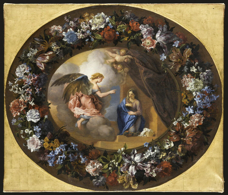 L'Annonciation - Jean Baptiste Monnoyer
