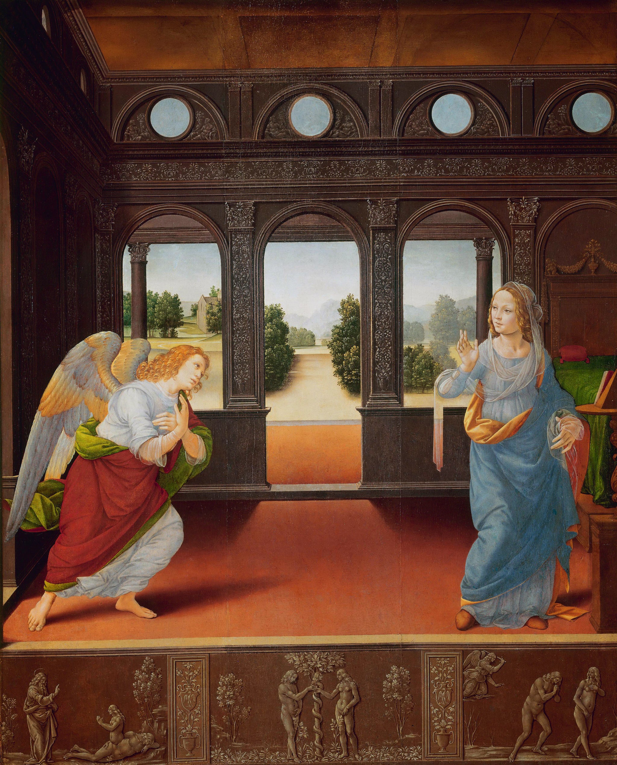 L'Annonciation - Lorenzo di Credi