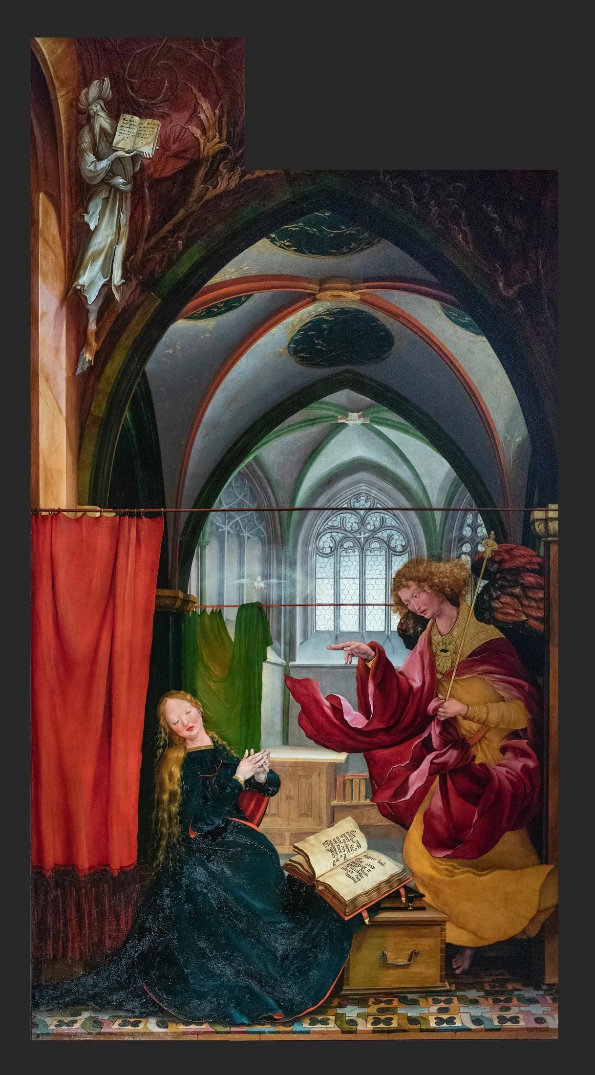 Annonciation - Matthias Grünewald image 1 reproduction d’œuvre d’art à l’huile