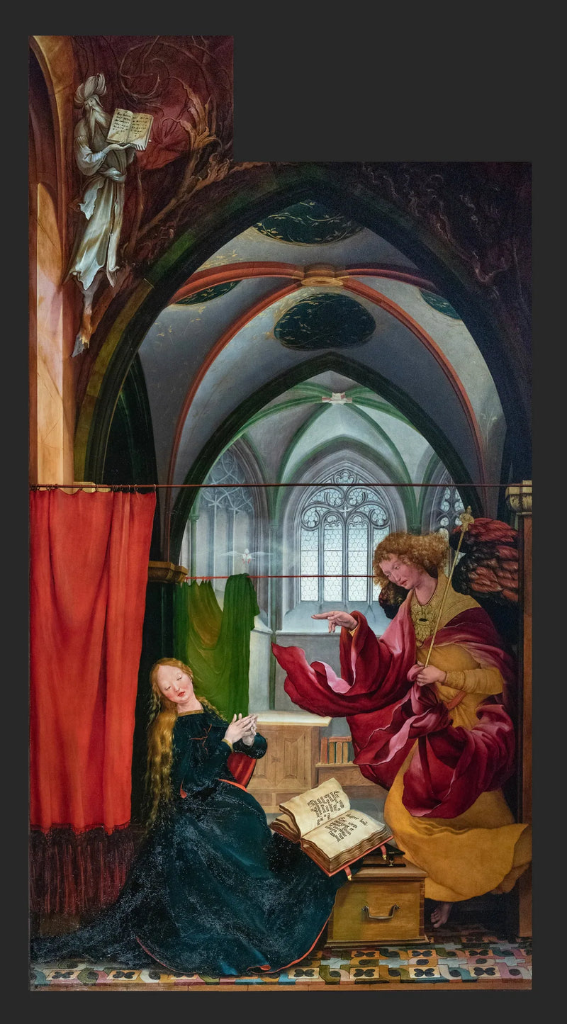 Annonciation - Matthias Grünewald