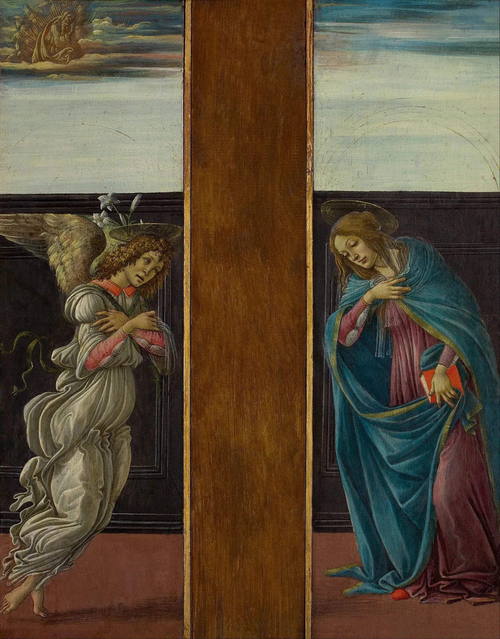 Annonciation - Sandro Botticelli image 1 tableau peint à l’huile sur toile
