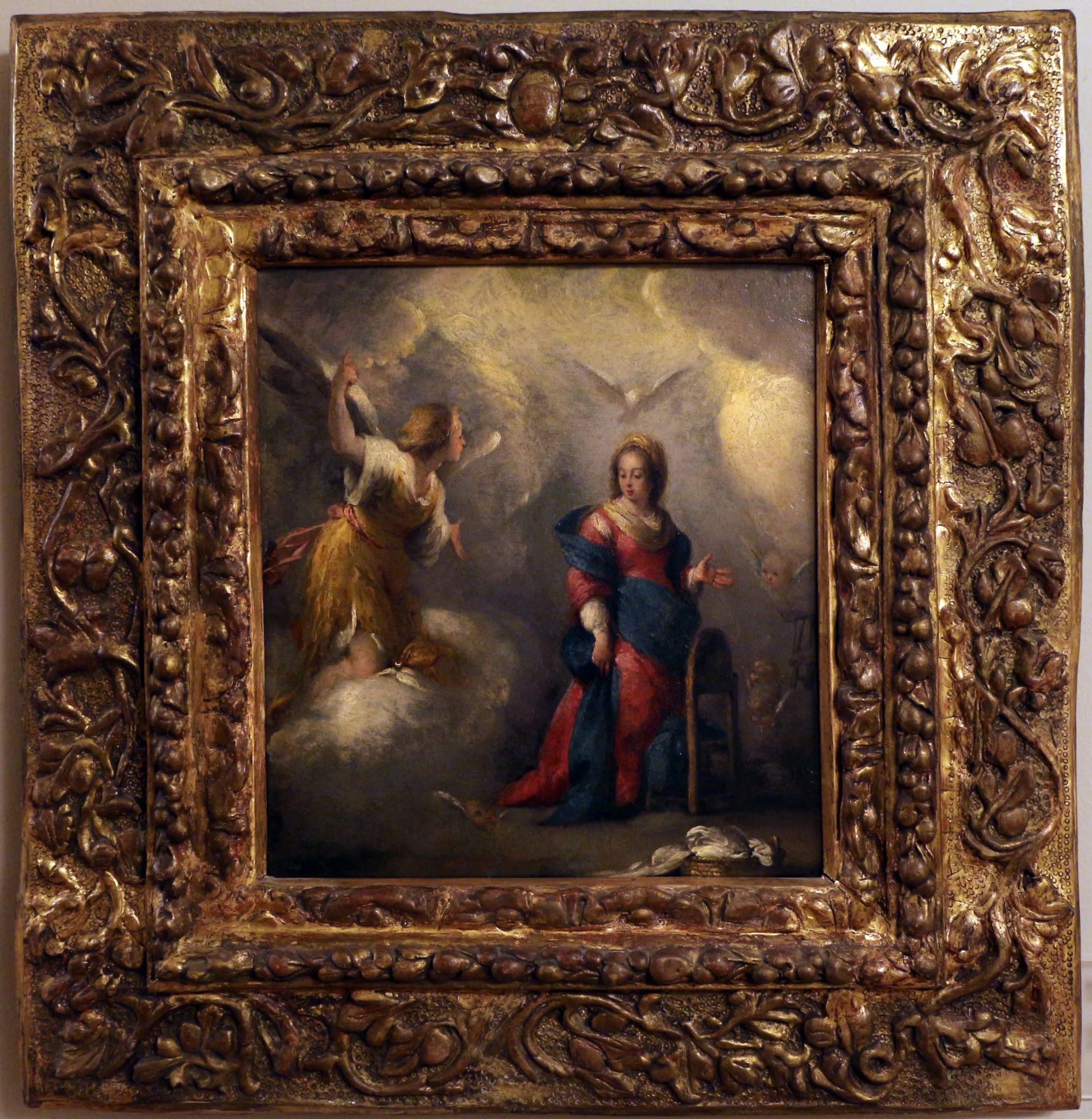 Annunciazione - Bernardo Strozzi image 1 copie de tableau peinte à la main