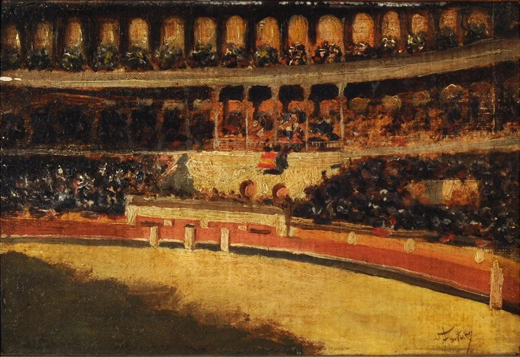 Antes de la corrida - Mariano Fortuny Marsal image 1 copie peinte à la main à l’huile