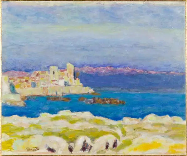Antibes (variante) - Pierre Bonnard image 1 tableau peint à l’huile sur toile
