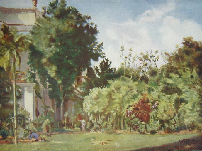 Antigo Palácio da Marquesa de Santos - Eliseu Visconti image 1 reproduction réalisée par Alpha Reproduction