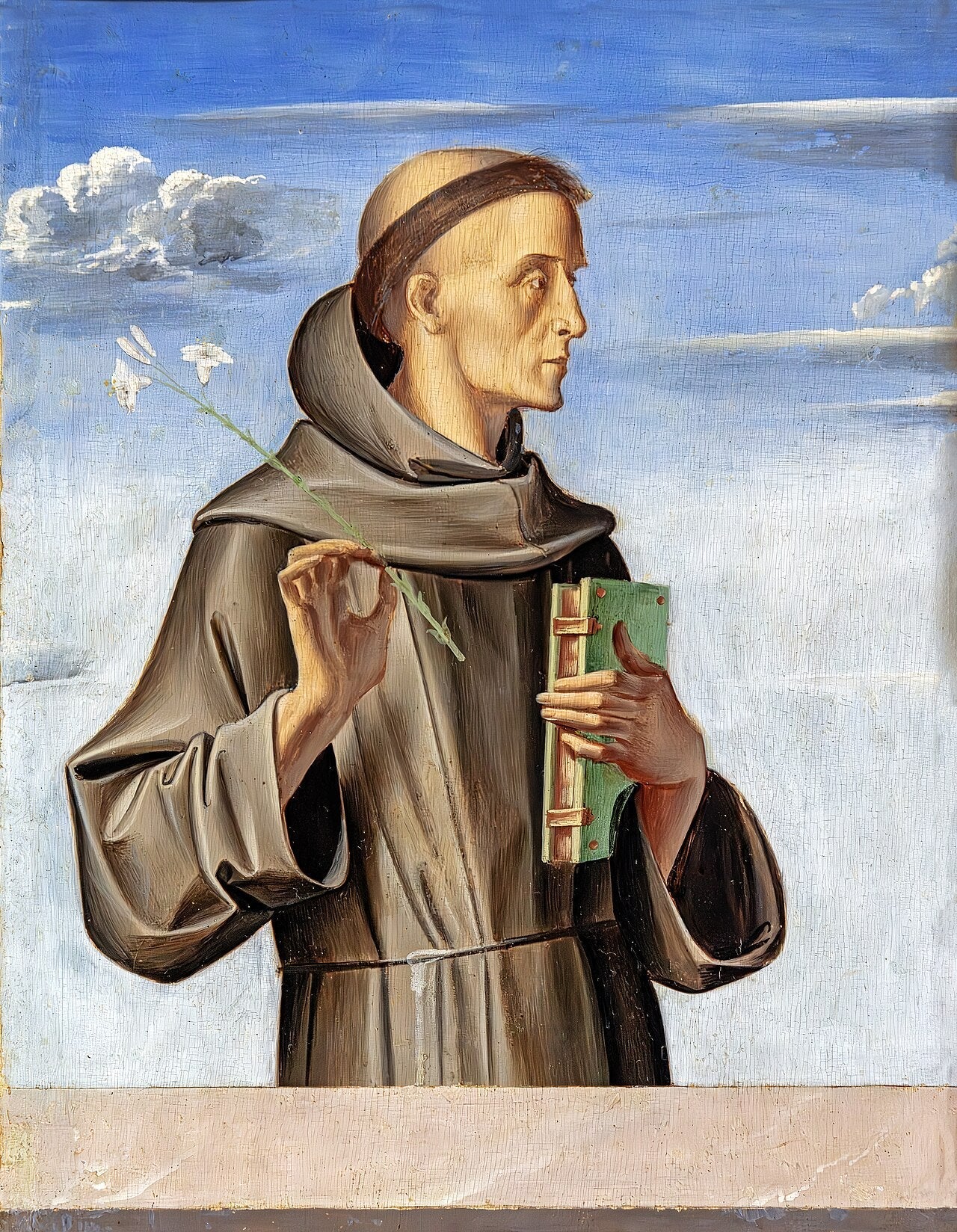 Antoine de Padoue - Alvise Vivarini image 1 copie peinte à la main à l’huile