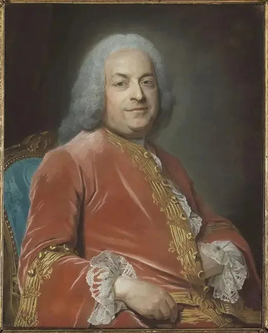 Antoine-Gaspard Grimod de La Reynière (1690-1756), ferme générale - Maurice-Quentin de La Tour image 1 reproduction de peinture à l’huile