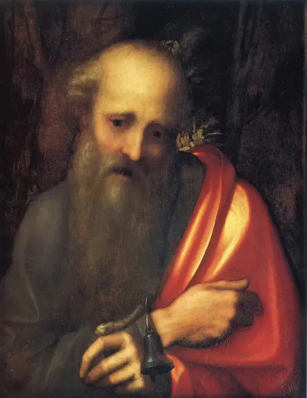 Antoine le Grand - Antonio da Correggio image 1 copie de tableau peinte à la main