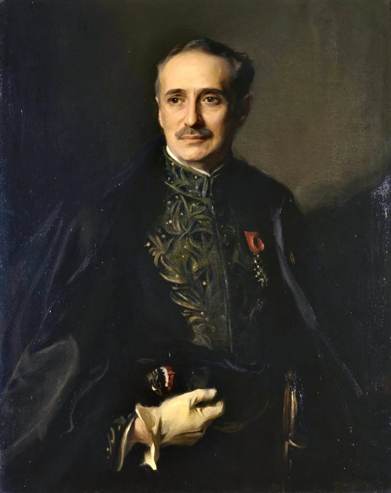Antoine XII, duc de Gramont (1879-1962) - Philip de László image 1 tableau peint à l’huile sur toile