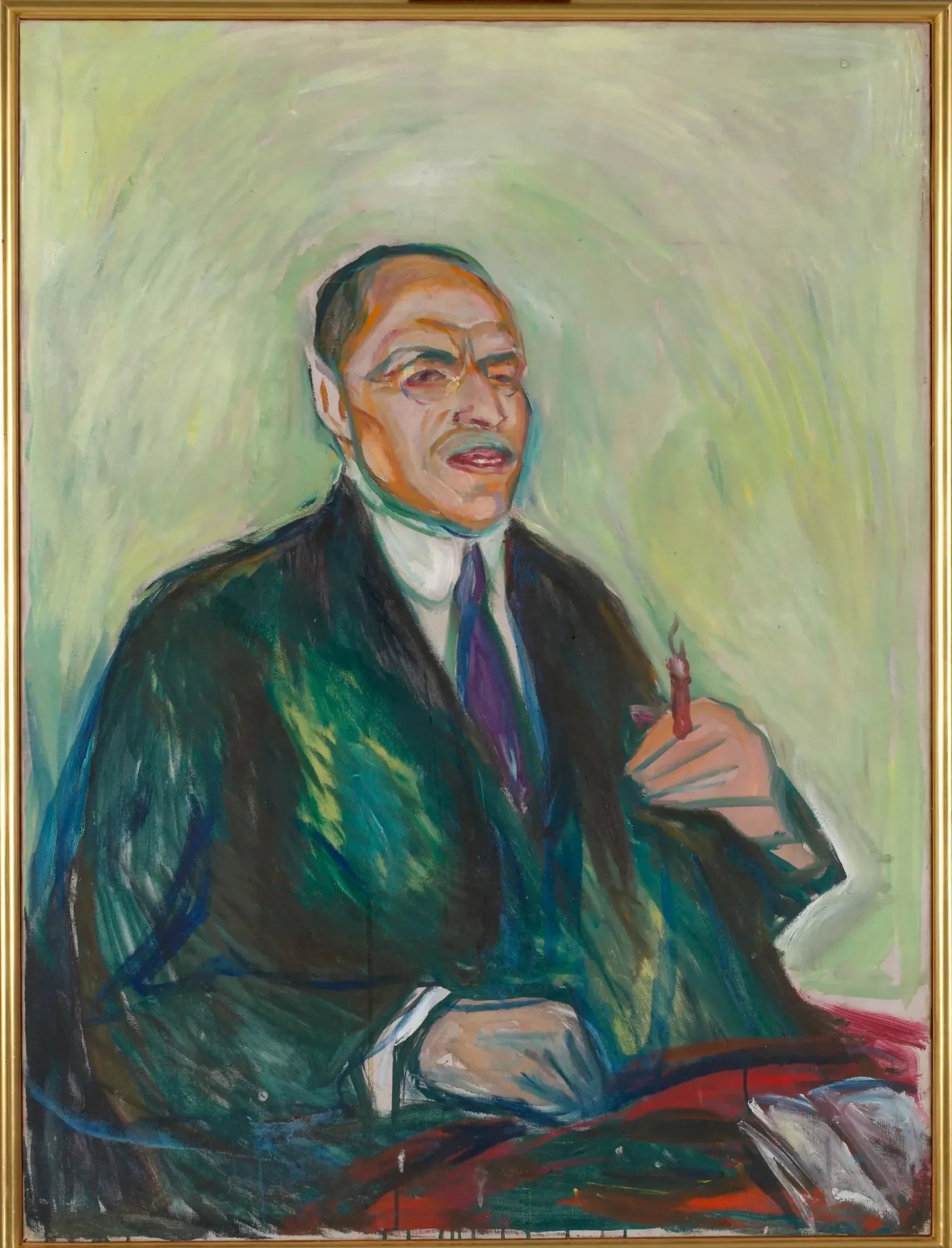 Anton Brünings - Edvard Munch image 1 copie peinte à la main à l’huile