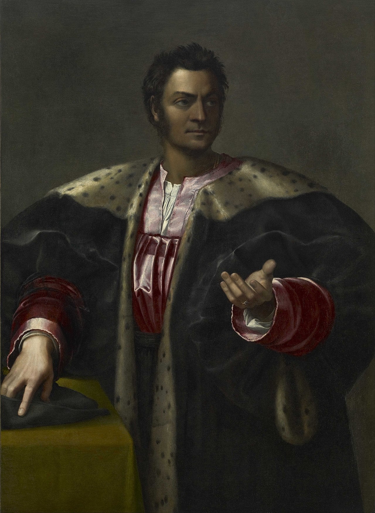 Anton Francesco degli Albizzi - Sebastiano del Piombo image 1 copie de tableau peinte à la main
