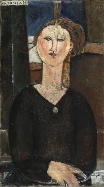 Antonia - Amedeo Modigliani image 1 copie de tableau peinte à la main