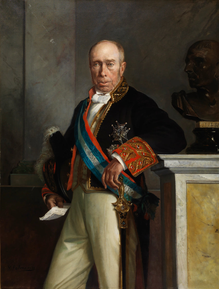 Antonio Alcalá Galiano interprété par Vicente Palmaroli y González - Vicente Palmaroli