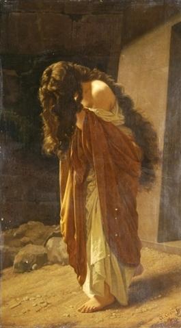Marie Madeleine pénitente par Antonio Ciseri