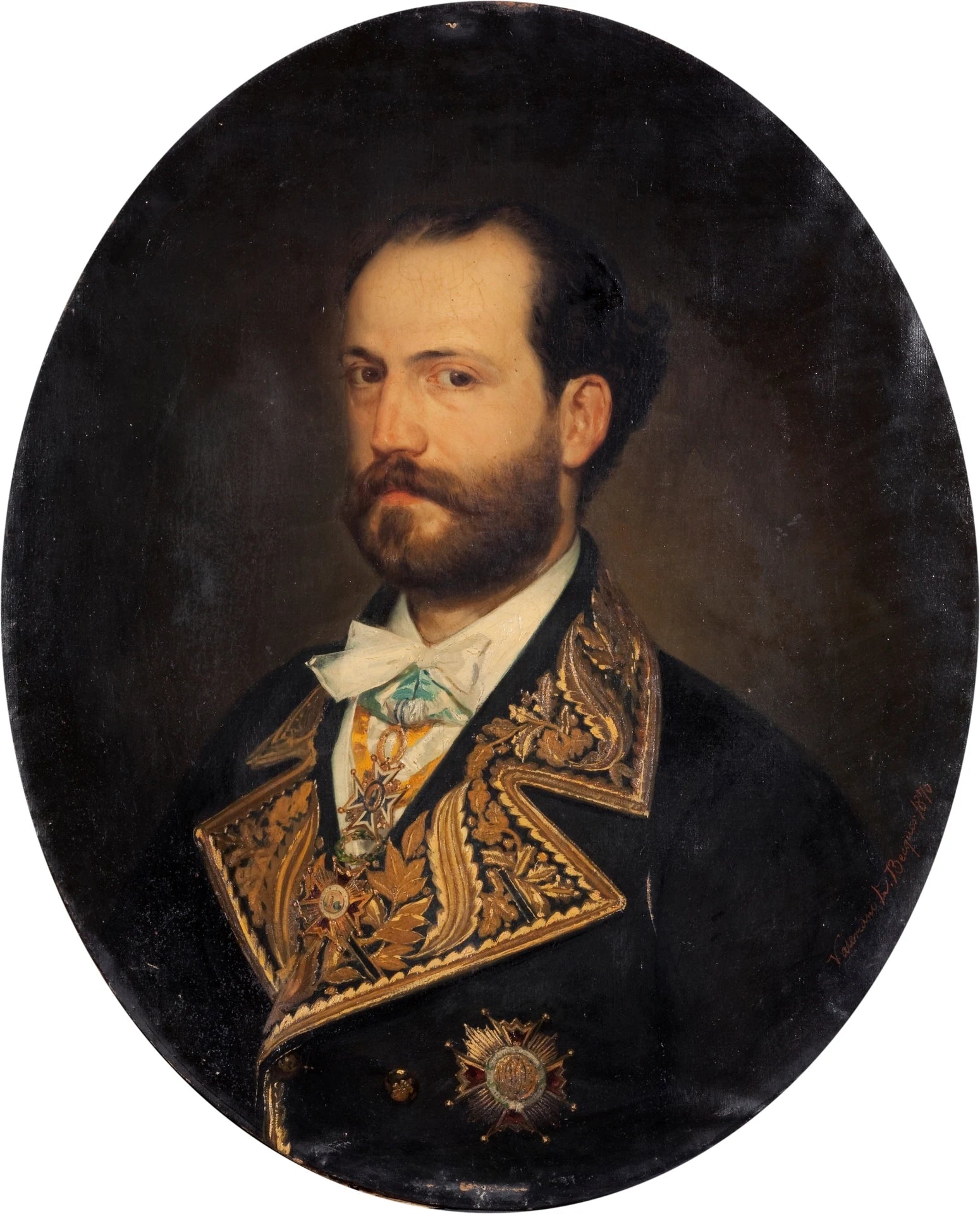 Antonio Díaz de Mendoza y Fernández Cendrera - Valeriano Domínguez Bécquer