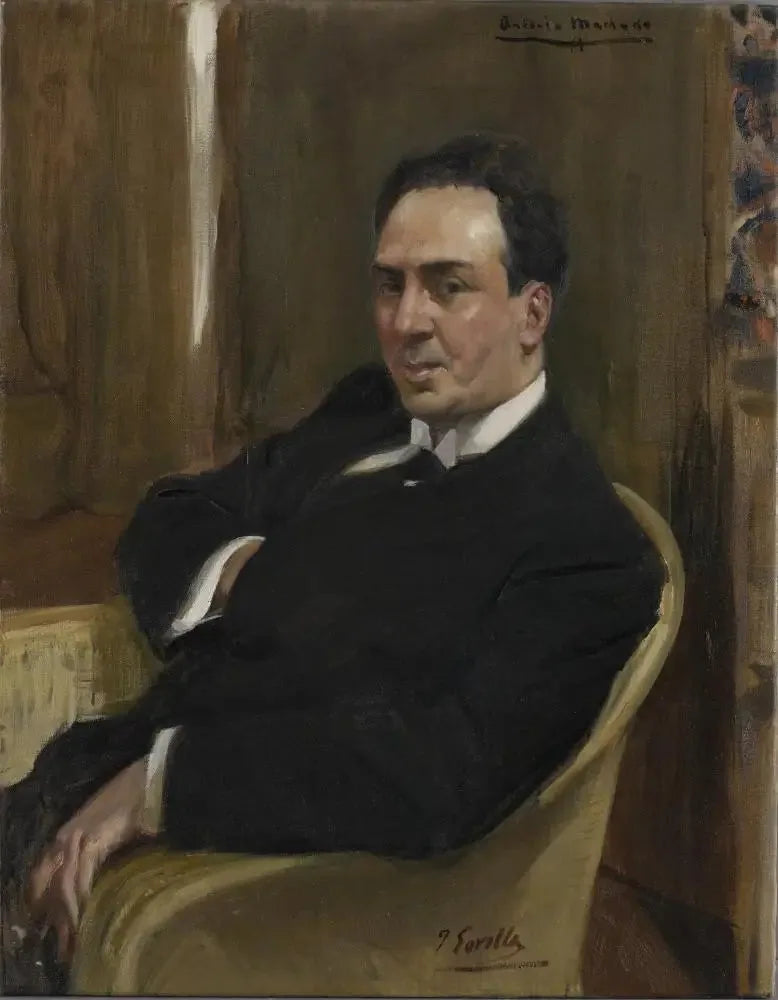 Antonio Machado y Ruiz - Joaquín Sorolla image 1 reproduction de peinture à l’huile