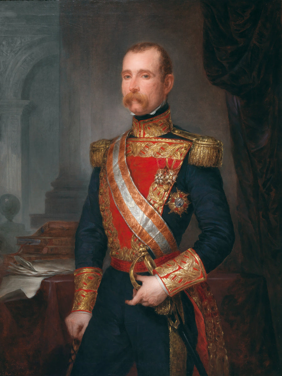 Antonio Ros Olano Ministre du Commerce, de l'Instruction et des Travaux Publics - José Gutiérrez de la Vega