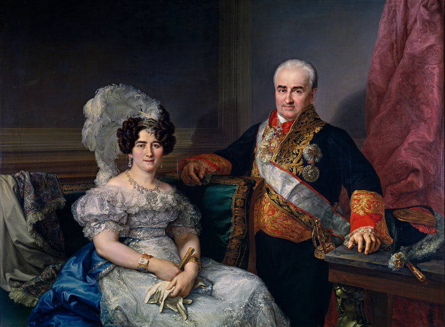 Antonio Ugarte et son épouse Maria Antonia Larrazábal - Vicente López Portaña