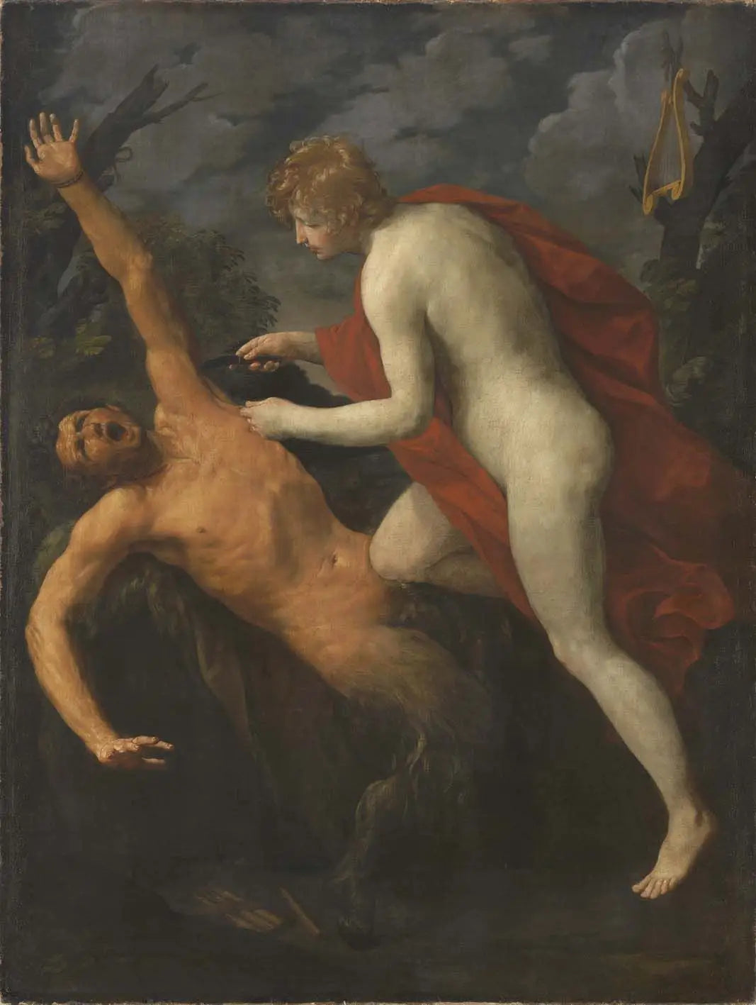 Apoll schindet Marsyas - Guido Reni image 1 reproduction d’œuvre d’art à l’huile