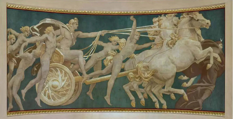 Apollon dans son char avec les heures - John Singer Sargent