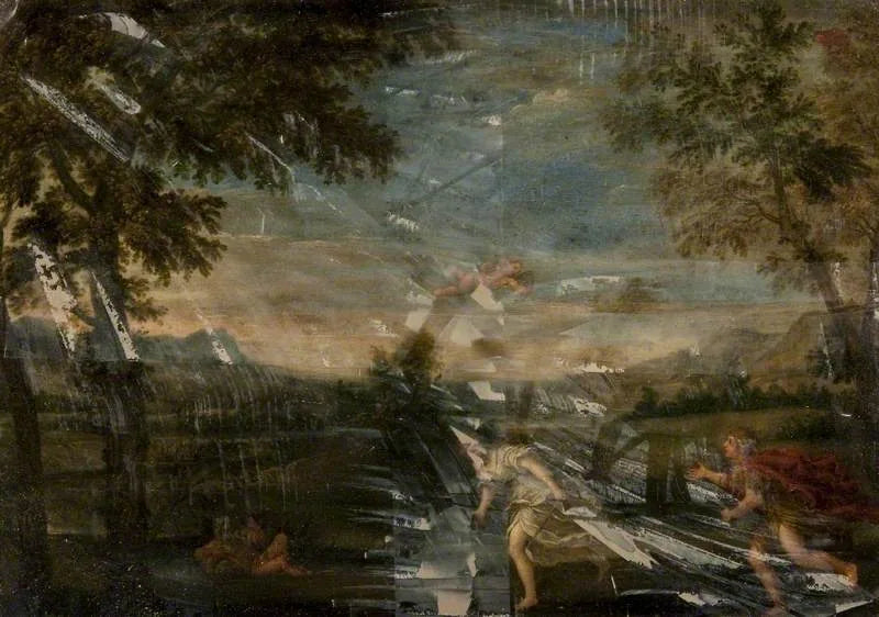 Apollon et Daphné - Francesco Albani image 1 reproduction d’œuvre d’art à l’huile